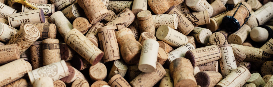 Corks from California White Wines 