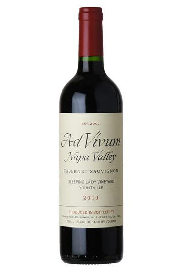 Ad Vivum 2019 Sleeping Lady Vineyard  Cabernet Sauvignon, Napa Valley