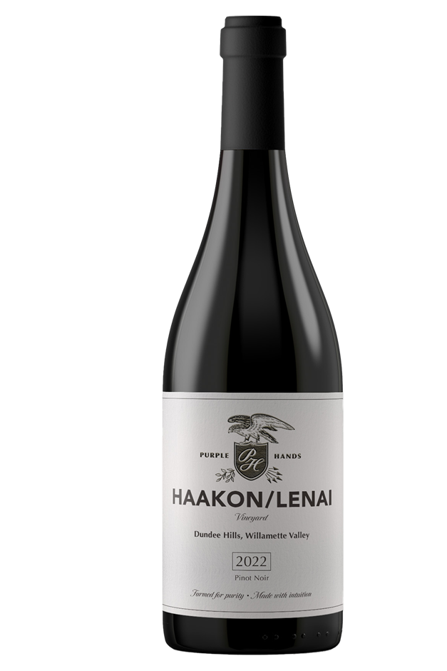 Purple Hands 2022 Haakon Lenai Vineyard, Willamette Valley