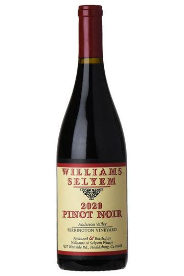 Williams Selyem 2020 Ferrington Vineyard Pinot Noir, Anderson Valley