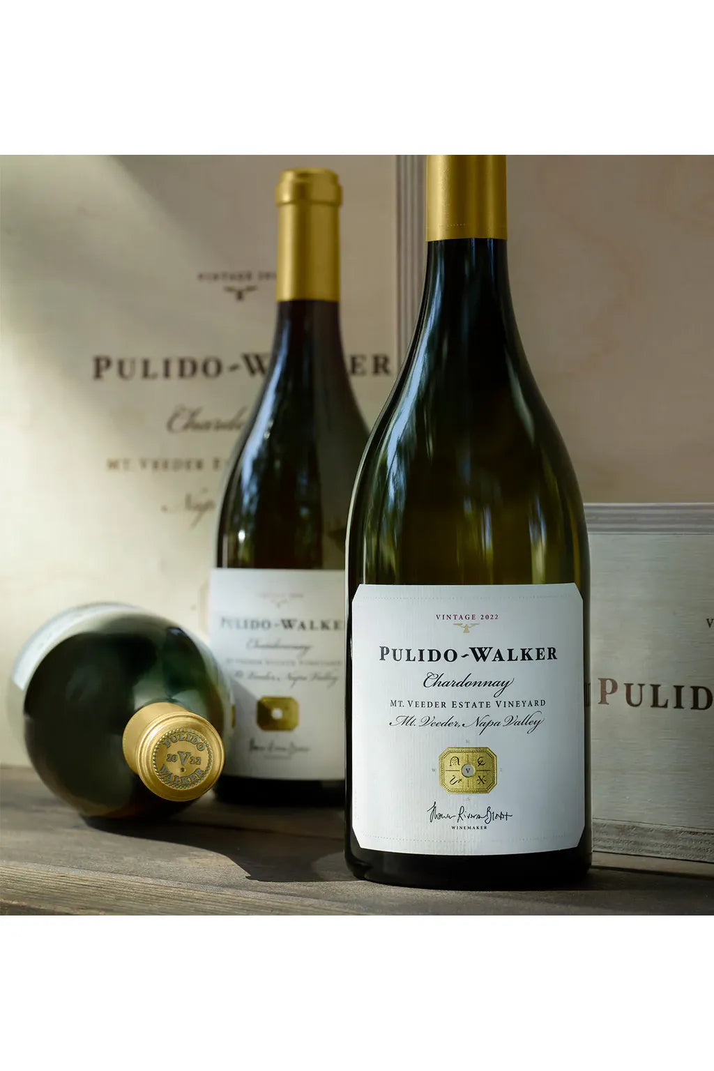 Pulido-Walker 2021 Mt. Veeder Estate Vineyard Vineyard Chardonnay, Napa Valley