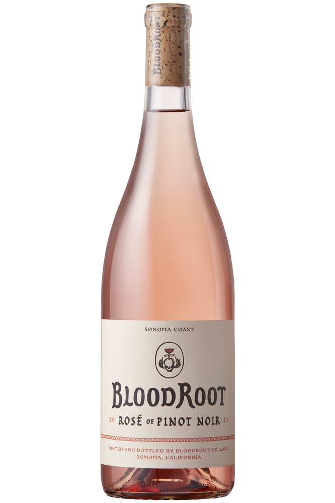 BloodRoot 2021 Rosé of Pinot Noir, Sonoma County