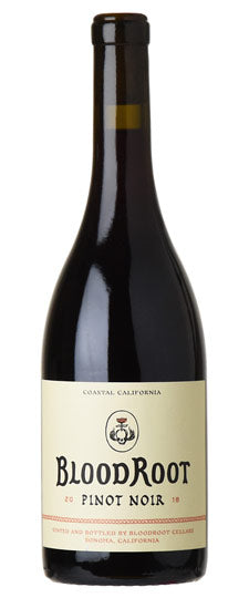 BloodRoot 2022 Pinot Noir, Sonoma County
