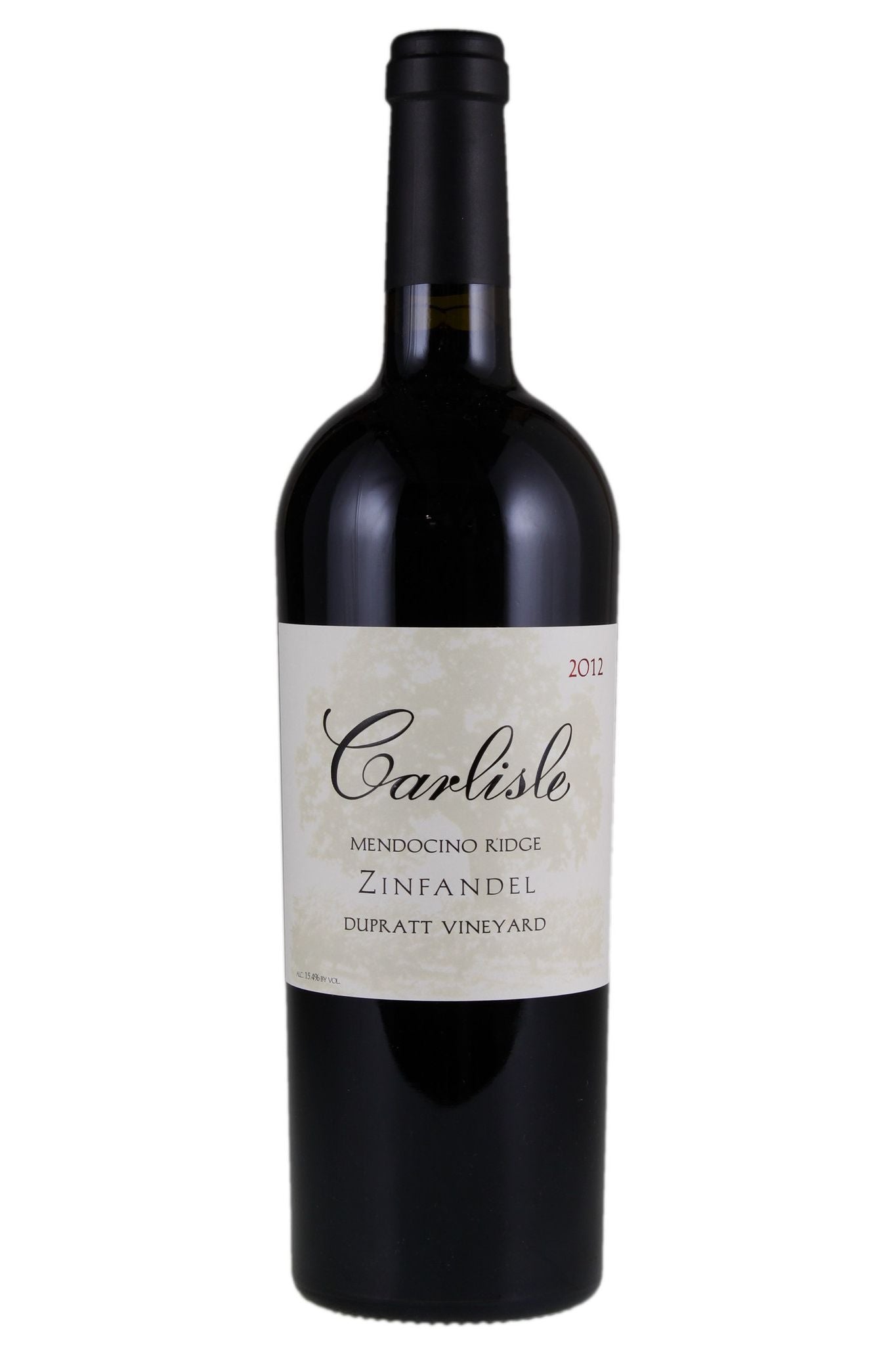 Carlisle 2016 "DuPratt Vineyard" Zinfandel, Mendocino Ridge