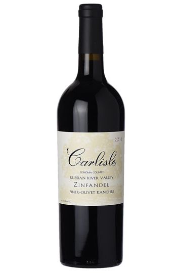 Carlisle 2019 "Piner-Olivet Ranches" Zinfandel, Russian River Valley