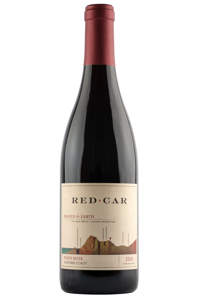 Red Car 2018 'Heaven & Earth' Pinot Noir, Sonoma Coast