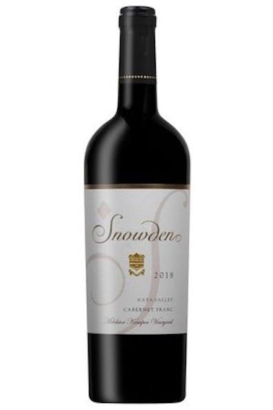 Snowden 2018 Melchior Kemper Vineyard Estate Cabernet Franc, Napa Valley