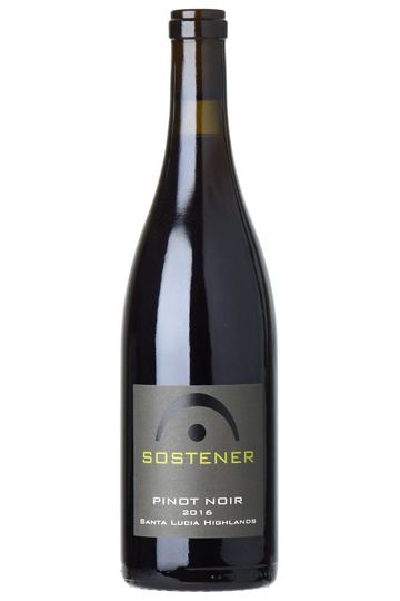 Sostener 2019 Pinot Noir, Santa Lucia Highlands