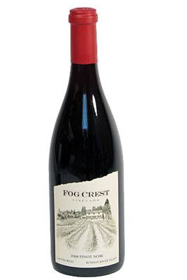 Fog Crest 2019 Laguna West Pinot Noir, Russian River Valley