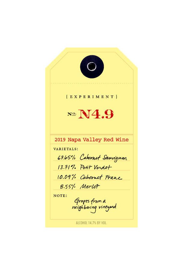 Ovid 2019 Experiment N4.9 Proprietary Red, Napa Valley