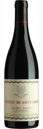St. Cosme 2015 Cotes du Rhones "Les Deux Albions", France - Brix26